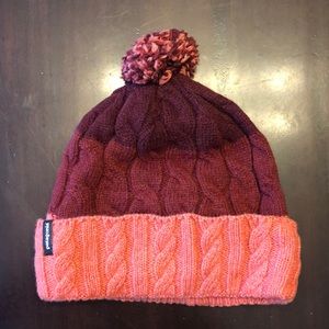 Patagonia cable knit hat